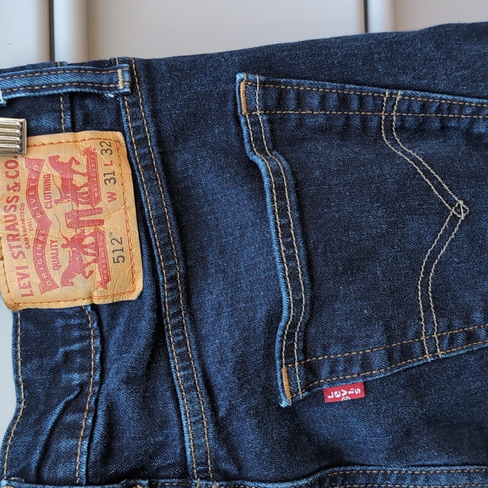 30 x 29 Levi's 512 Slim Taper Jeans - Picture 3 of 5